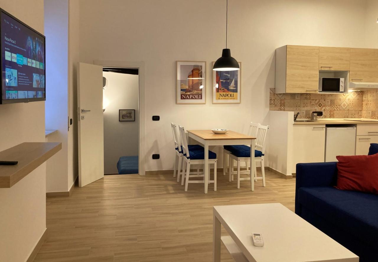 La Casa Blu Nel Cuore Storico Di Napoli Dış mekan fotoğraf