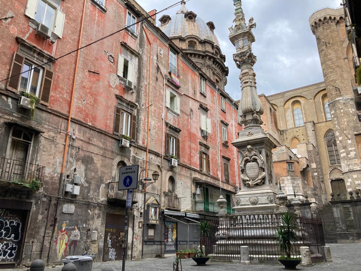 La Casa Blu Nel Cuore Storico Di Napoli Dış mekan fotoğraf
