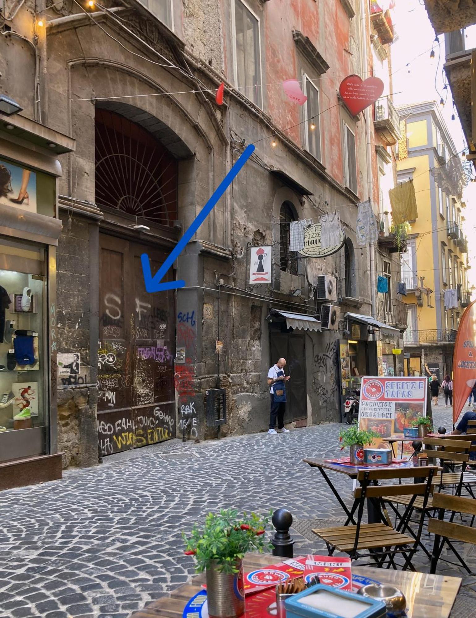 La Casa Blu Nel Cuore Storico Di Napoli Dış mekan fotoğraf